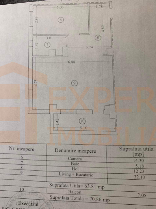 Apartament situat in zona CITY MALL - bloc 2016