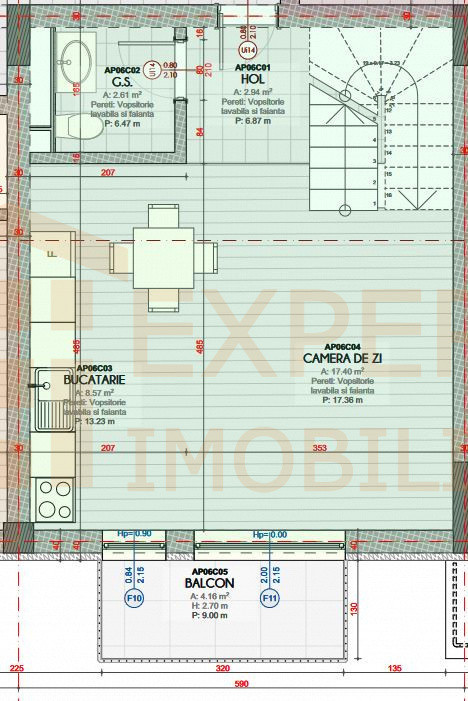 duplexul situat in zona PRIMO, in bloc nou 2023