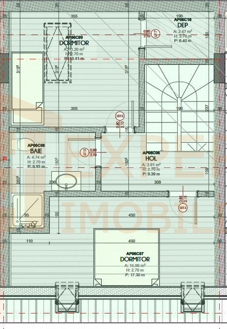 duplexul situat in zona PRIMO, in bloc nou 2023
