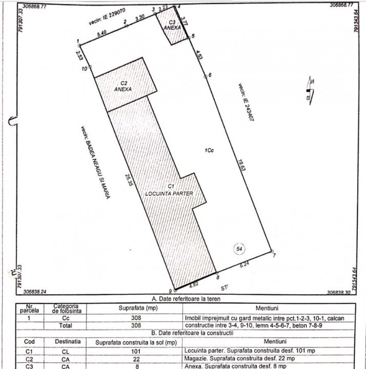 casa demolabila/renovabila, situata in zona FALEZA NORD - DELFINARIU