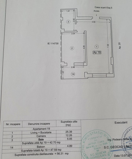 Apartament 2 camere in Mamaia 