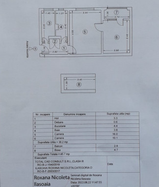 Apartament 2 camere semidecomandate in zona Casa Cultura