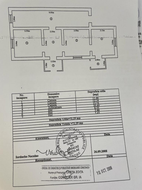  teren intravilan in Cumpana, in suprafata de 1423 mp 