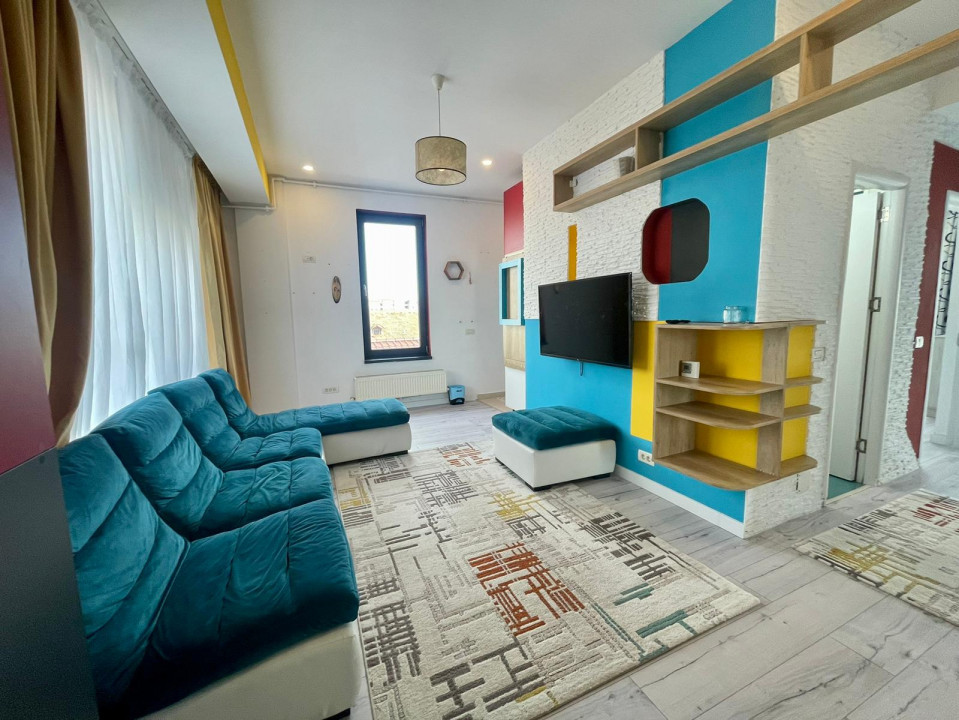  apartament cu 3 camere si terasa, la DACIA – SCOALA SPECTRUM, in bloc nou