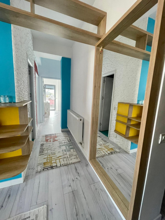  apartament cu 3 camere si terasa, la DACIA – SCOALA SPECTRUM, in bloc nou