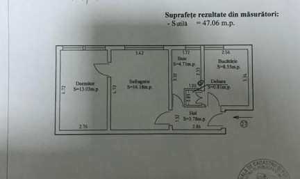 apartament cu 2 camere semidecomandate, situat in zona CENTRU - TEATRUL FANTASIO