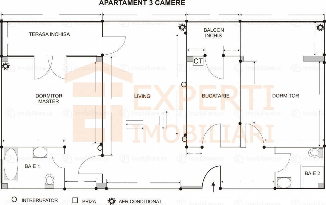 apartamentul situat in MAMAIA – langa Hotel Regal,