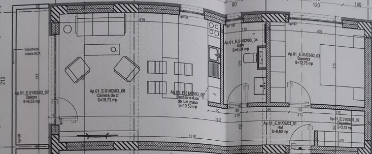 apartament cu 2 camere in zona PRIMO - LIDL, 