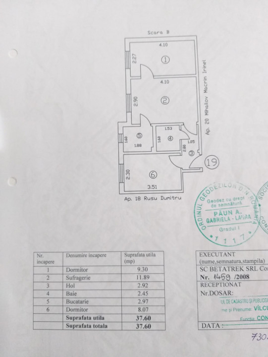 apartament cu 2 camere semidecomandate, in zona TOMIS NORD -Ciresica