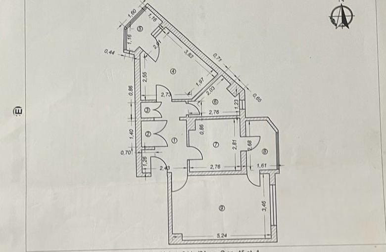 Apartament 2 camere, decomandat situat in zona GARA