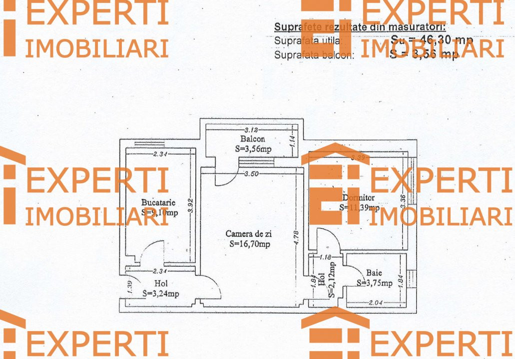 Apartament 2 camere situat in CENTRU