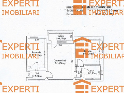 Apartament 2 camere situat in CENTRU