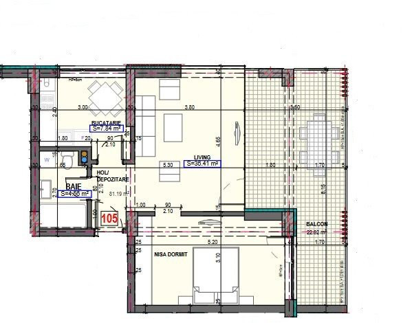 Apartament 2 camere situat in zona MAMAIA NORD - Complex PHOENICIA