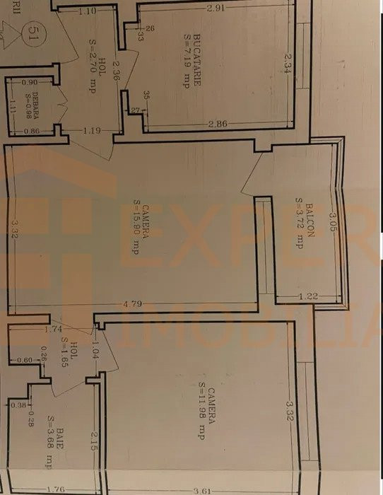 Apartament 2 camere situat in zona City Park Mall