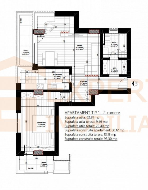 Apartament 2 camere in zona Gara