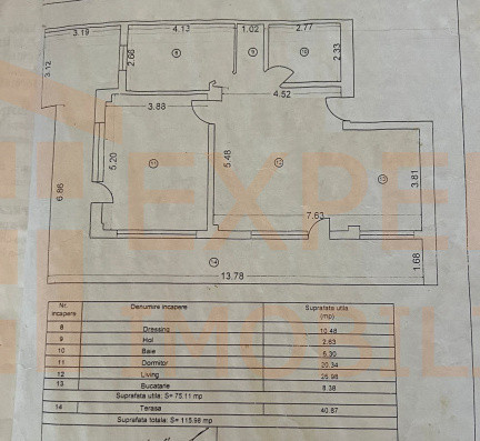Apartament spațios cu terasă generoasă și pod – Zona Energia
