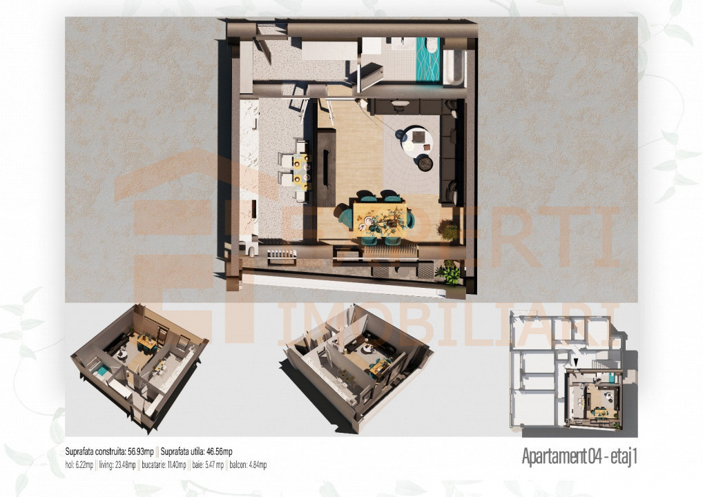 Apartament 2 camere situat in zona Inel II