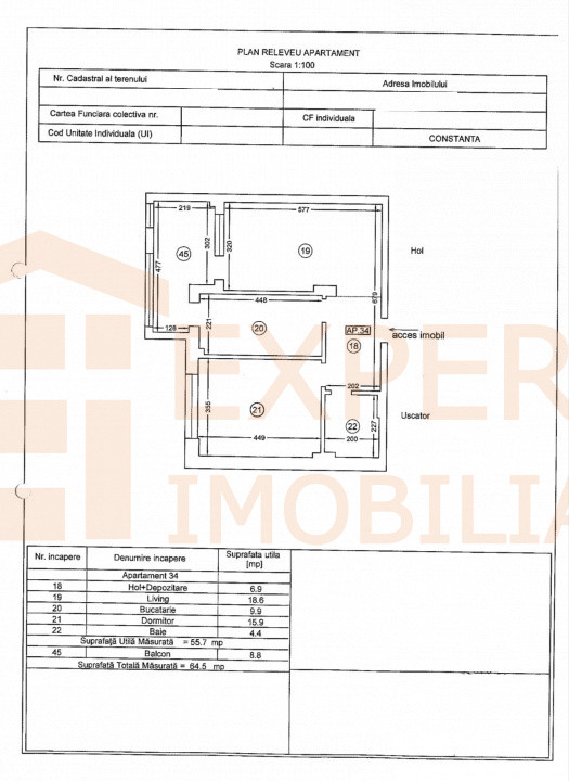 Apartament 2 camere Tomis Nord - JYSK