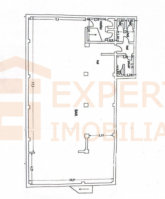 Spatiu comercial situat in zona Tomis Nord