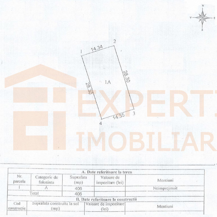Teren intravilan ideal pentru dezvoltare, situat în Lazu–Șoseaua Cumpenei