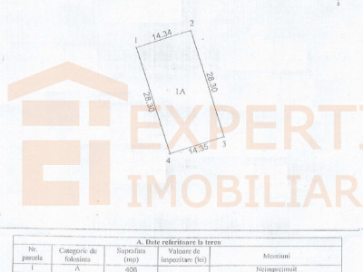 Teren intravilan ideal pentru dezvoltare, situat în Lazu–Șoseaua Cumpenei