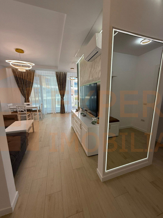 Apartament 2 camere, mobilat LUX, zona Mamaia 