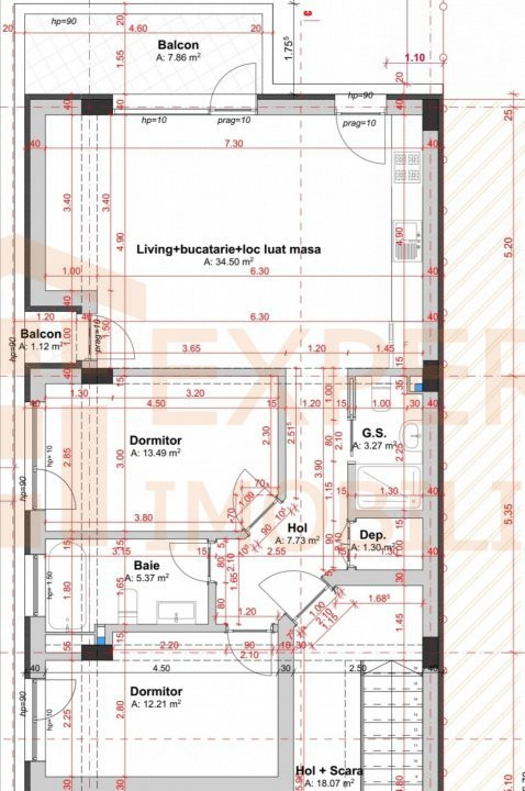 Apartamentul situat in zona PRIMO, 